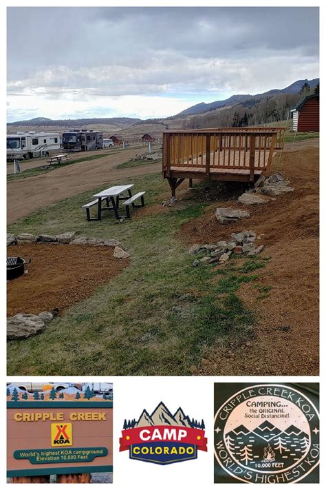 Camping & Cabins at Cripple Creek KOA, in the Colorado Rocky Mountains near Pikes Peak & aspen ...