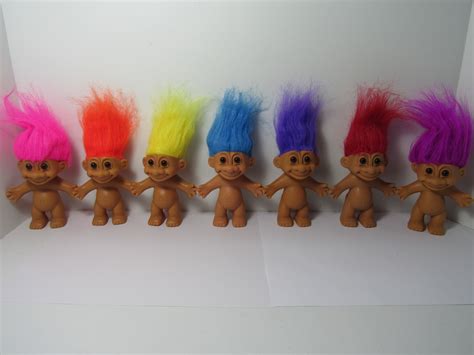 Russ Troll Dolls Vintage Retro Crazy Wild Hair - Etsy UK