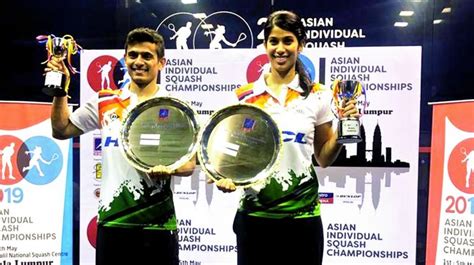 Saurav and Joshna became Asian Squash Champions! - Latest Sports Trends & News