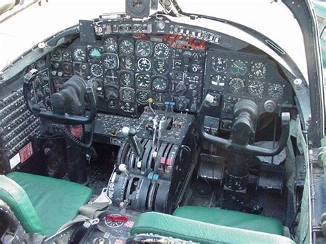 Vietnam War Skyraider Aircraft Cockpit