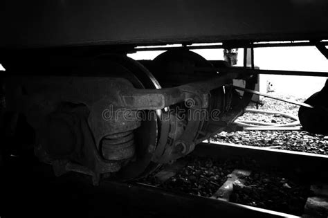 Train Close Up. Wheels of the Train Stock Image - Image of history ...