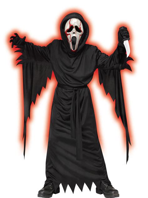 GHOST FACE Costume w/Bleeding Mask by Funworld - LARGE | Walmart Canada