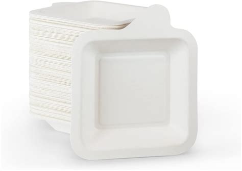 Amazon.com: Upper Midland Products Small Paper Plates 4 Inch - 4 Inch Paper Dessert Plates ...