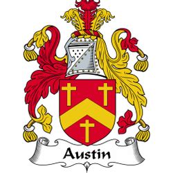 Austin Family Crest – Heraldic Jewelry