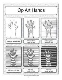 Op Art - Lessons - TES | Op art lessons, Art handouts, Op art