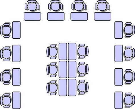 Seating Chart Template For Classroom - Printable Word Searches