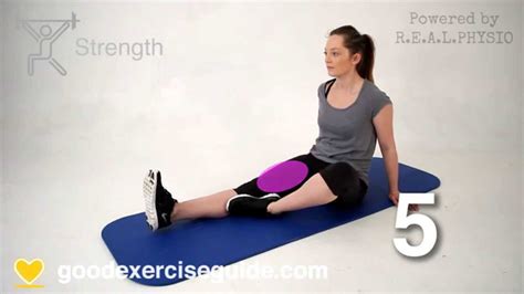 Quadriceps isometric exercises - osimed