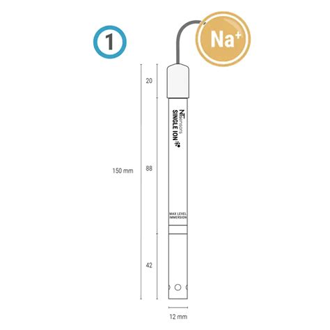 Sodium Ion-Selective Electrode + probe - NT Sensors