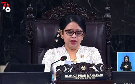 Buka Rapat Paripurna, Ini Pidato Lengkap Ketua DPR RI Puan Maharani