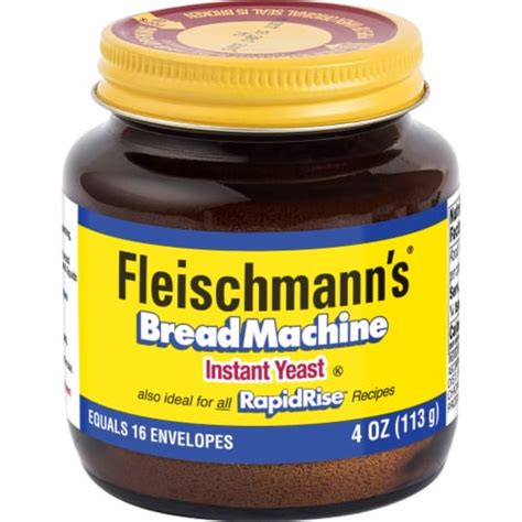 Fleischmann's® Bread Machine Instant Yeast, 4 oz - Kroger