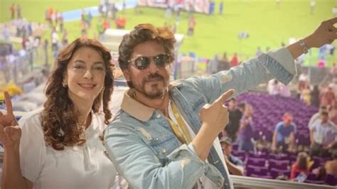 Juhi Chawla says Shah Rukh Khan scolds her when KKR is losing IPL match, reveals what happens in ...