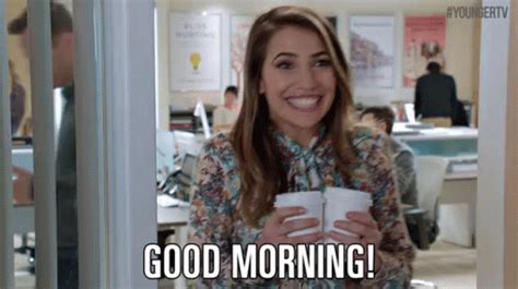 GOOD MORNING! GIF - YoungerTV Younger TVLand - Discover & Share GIFs