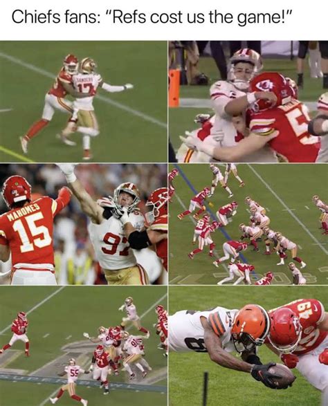 The Chiefs and the Refs, name a better duo : nflmemes