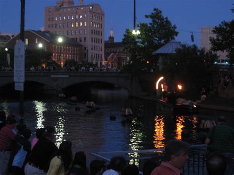 Waterfire Opening Ceremony | My parents and I stopped in Pro… | Flickr