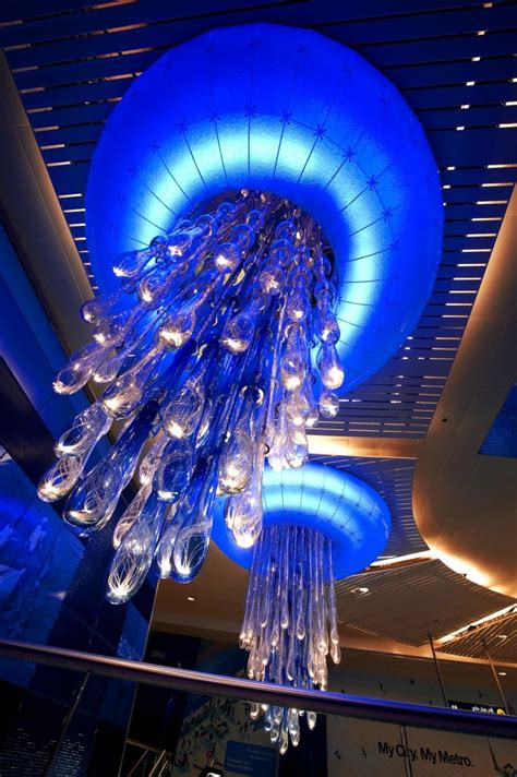 Dubai Metro chandelier Home Lighting, Lighting Design, Luxury Lighting, Water Projects, Visit ...