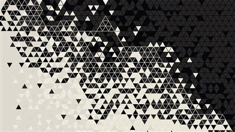 Black Abstract Triangles