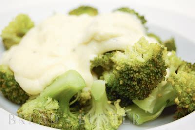 Bread + Butter: Broccoli with Cheese Sauce