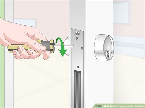 3 Ways to Change a Lock Cylinder - wikiHow