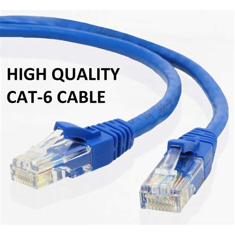 ZODIAC COMPUTERS SYSTEMS CAT 6 LAN Cable | RJ45 Ethernet Cable 10 Meter ...