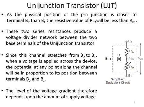 Power Electronics Lecture7 Unijunction Transistor Programmable Unijunction Transistor