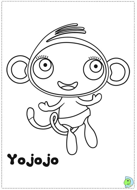 Waybuloo Coloring page- DinoKids.org