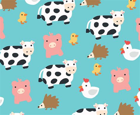 Outline Farm Animals Vector Illustration For Coloring - vrogue.co