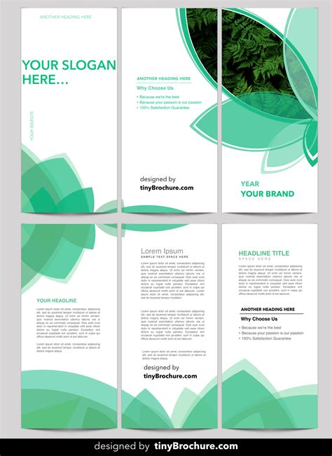 3 Panel Brochure Template Word Format Free Download | Free brochure template, Brochure design ...