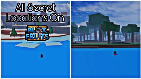 All Secret Locations On Blox Fruits | First Sea - YouTube