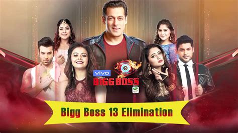 Bigg Boss 2019 Elimination Today, Season 13