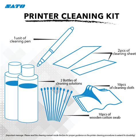 SATO Printer Cleaning Kit | SATO AUTO-ID