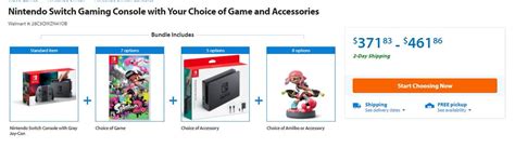 Wario64 on Twitter: "Nintendo Switch bundles at Walmart https://t.co ...