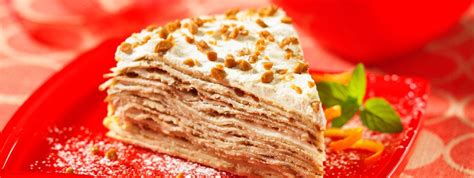 Toffee Crunch Crêpe Cake | How do you make crêpes even more fun and ...