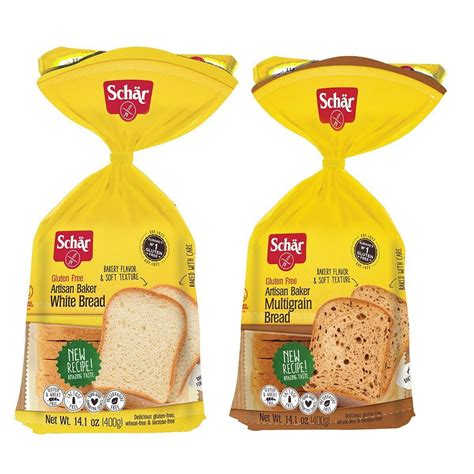 Schar Gluten Free White Bread & Multigrain Bread, 14.4 oz (2 Pack) - Walmart.com - Walmart.com