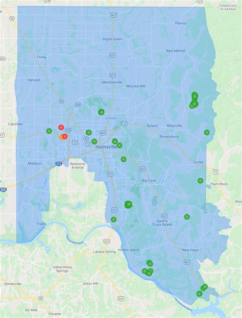 Huntsville Utilities on Twitter: "We are responding to a power outage ...