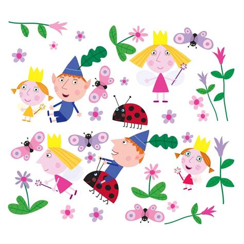 BEN & HOLLYS LITTLE KINGDOM STIKAROUNDS 34 STICKERS | Ben and holly party ideas, Ben and holly ...