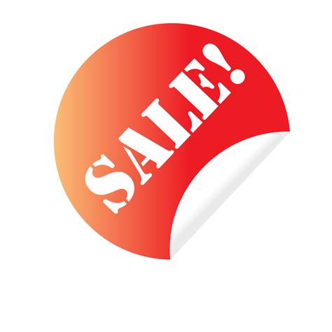 Sale peeling sticker clip art | Free SVG