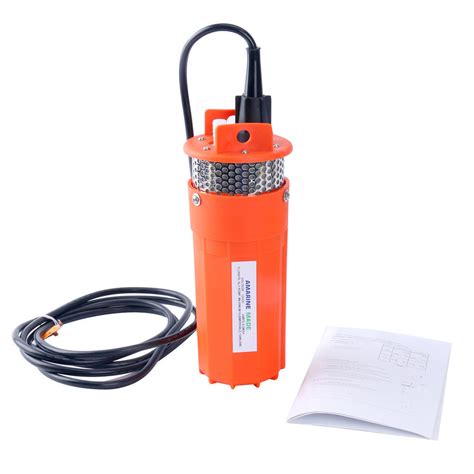 NEW 12V & 24V SOLAR DC SUBMERSIBLE SOLAR WELL WATER PUMP 3848573 ...