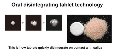 What are orally disintegrating tablets? | News | Dentagama