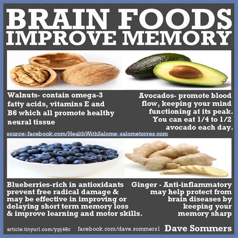 Natural Cures Not Medicine: Brain Foods That Improve Memory