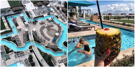 The Marriott Marquis Houston's Giant Texas-Shaped Pool Is Perfect For ...