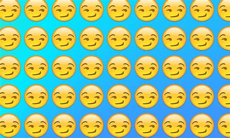 Emojiology: 😏 Smirking Face