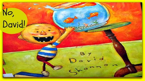 DAVID SHANNON "NO, DAVID!" - Read Aloud Storybook for kids, children - YouTube