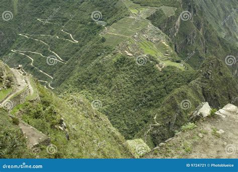 Machu Picchu Aerial View Stock Image - Image: 9724721