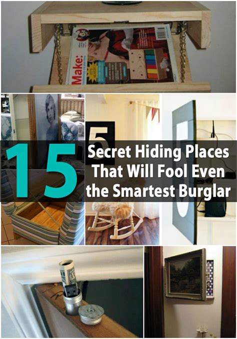 20 Secret Hiding Places Ideas • VeryHom