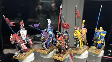 Bretonnian Knights complete : r/WarhammerFantasy