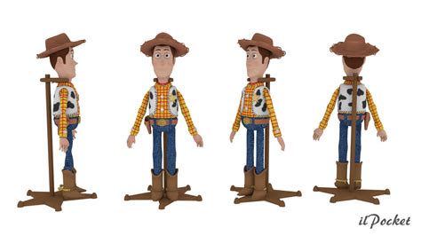 Sheriff Woody (Toy Story) 3d model by ilPocket on DeviantArt