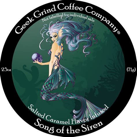 Song of the Siren - Salted Caramel - Kcup – Geek Grind Coffee