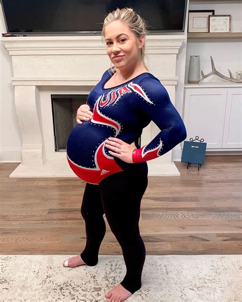 Shawn Johnson Rocks Her Olympics Leotard at 40 Weeks Pregnant ...