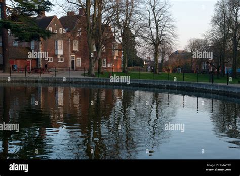 Christchurch park with Christchurch mansion, Ipswich, Suffolk, England ...