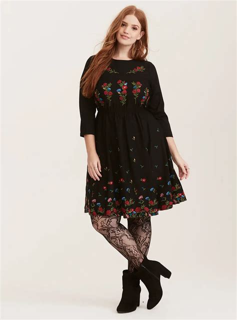 Vestidos de invierno para gorditas ¿Cómo llevar la talla plus size y ...